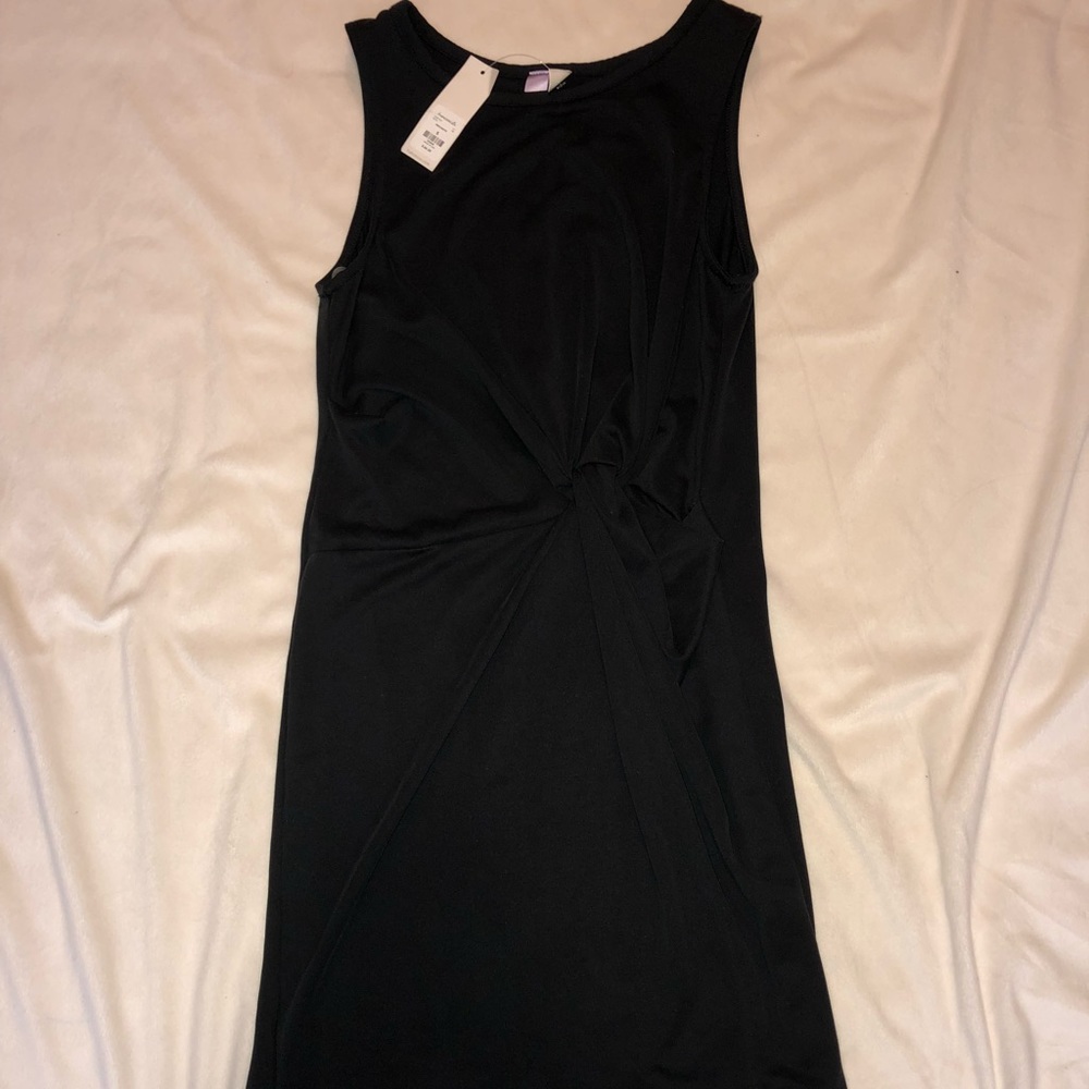 Francescas fitted black dress